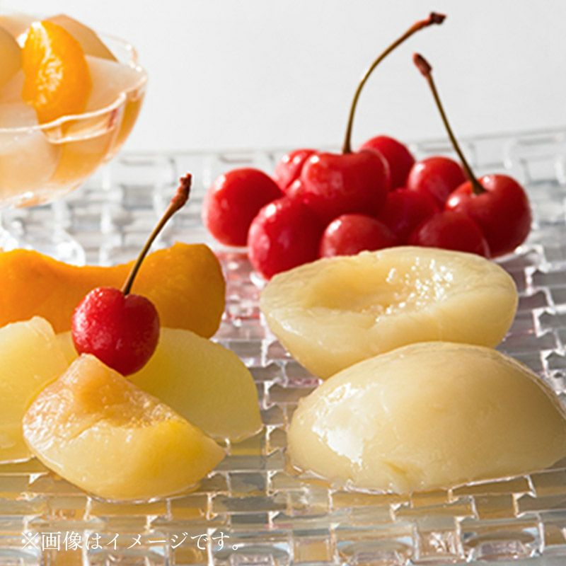 フルーツコンポート3本入 | 京橋千疋屋オフィシャルショップ