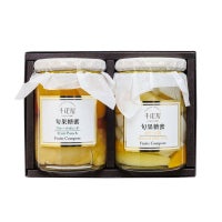 杏仁豆腐＆フルーツコンポート（各1本）